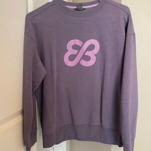eddie bauer lavender sweatshirt
